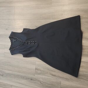 Black cocktail dress